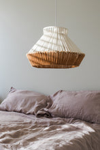 Load image into Gallery viewer, Large yarn pendant light
